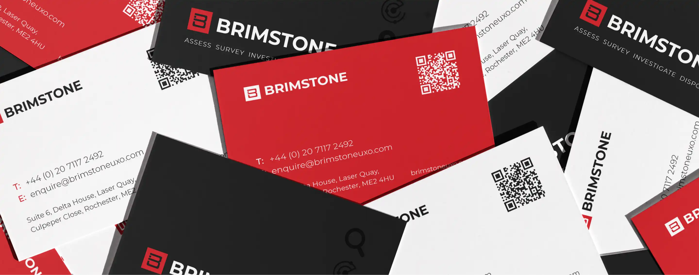 Multiple Brimstone business cards